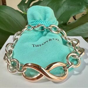 ❤️ Tiffany & Co. Rubedo Infinity Chunky Links Bracelet